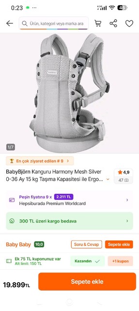 babayjörn kanguru