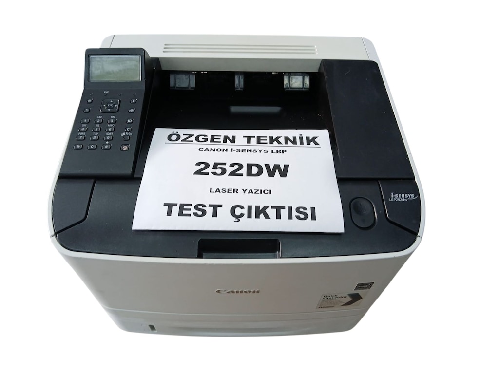 canon i-sensys lbp 252dw yazıcı(ÇALIŞIR,SORUNSUZ,İKİNCİEL) - 6