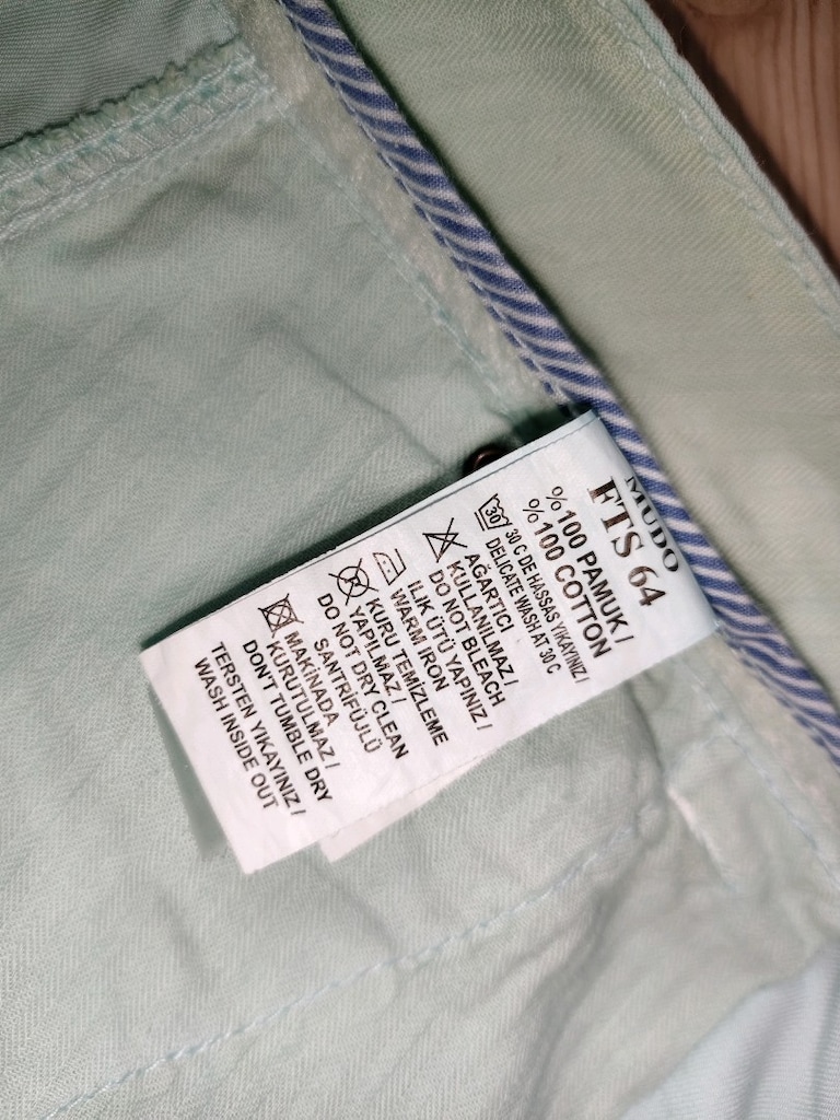 Güzel pamuklu yazlık kot pantolon. - 5