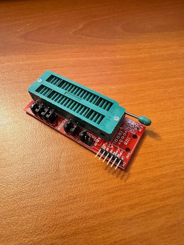 Pickit3 programlama kartı ve dip çevirici adaptör - 2