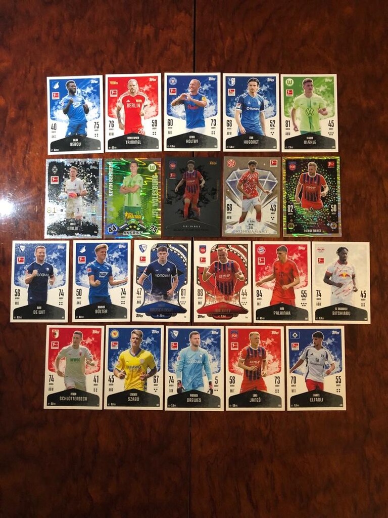 Match attax bundesliga 24/25 kartları - 5