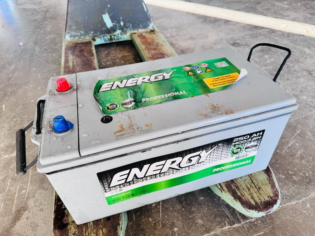 12v 250 AMPER ÇIKMA EFB (start stop) AKÜ.!! yeni - sağlam.!! - 5