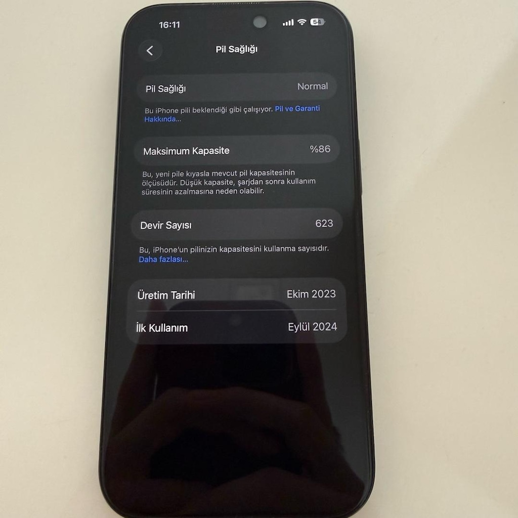 Tertemiz Sıfır ayarında Garantili Iphone 15 128 GB - 4