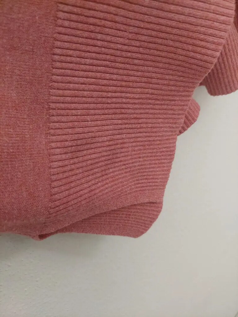 Bayan Viscose gül kurusu renk hırka - 5