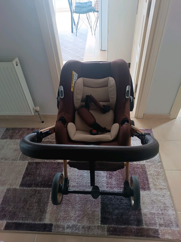 temiz kullanılmış prava marka bebek arabası+puset - 4