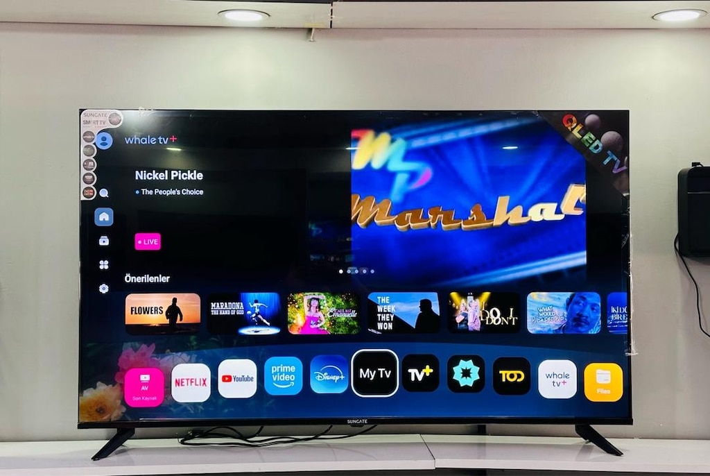SUNGATE 127 EKRAN 4K WHALE ANDROİD QLED TV (SIFIR KAPALI KUTU) - 2