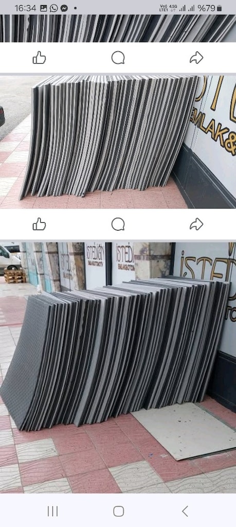 tatami yer minderi tane 200 tl 2.el urun - 6
