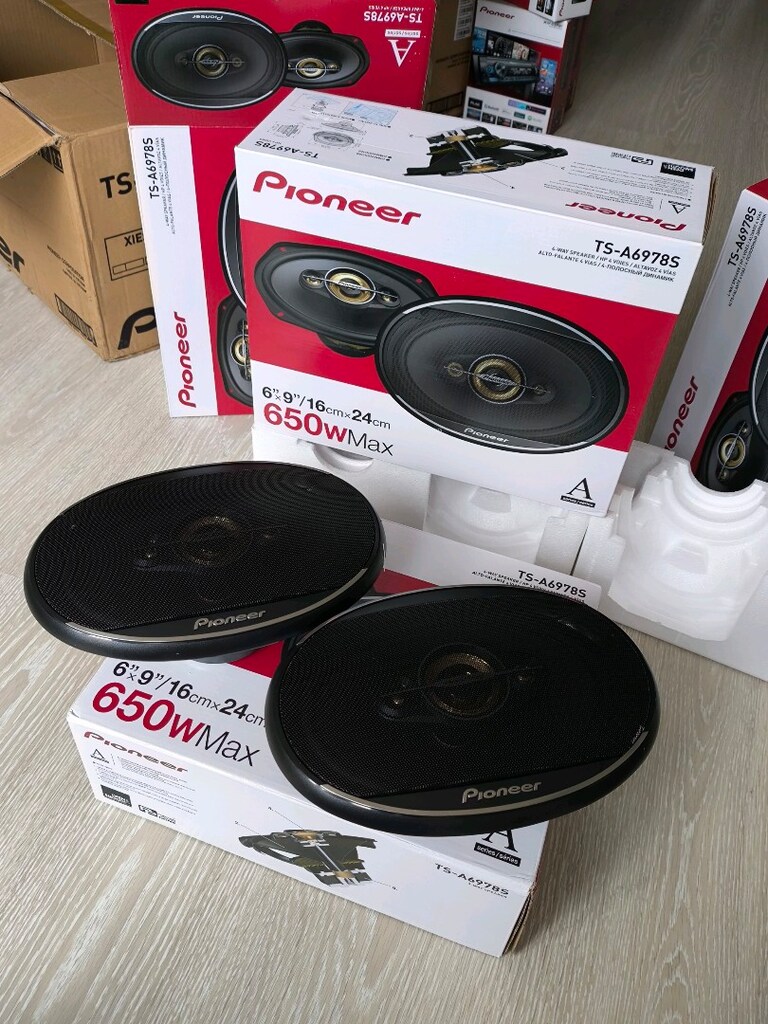 Pioneer Oval Hoparlör Takım 650W SIFIR - 2