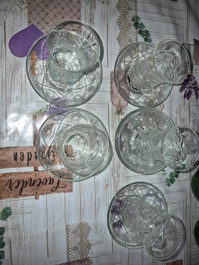 Toplu Cam, Kadeh, Çay Seti ve Bardak Koleksiyonu (Ev / Çeyiz / Parti) - 4
