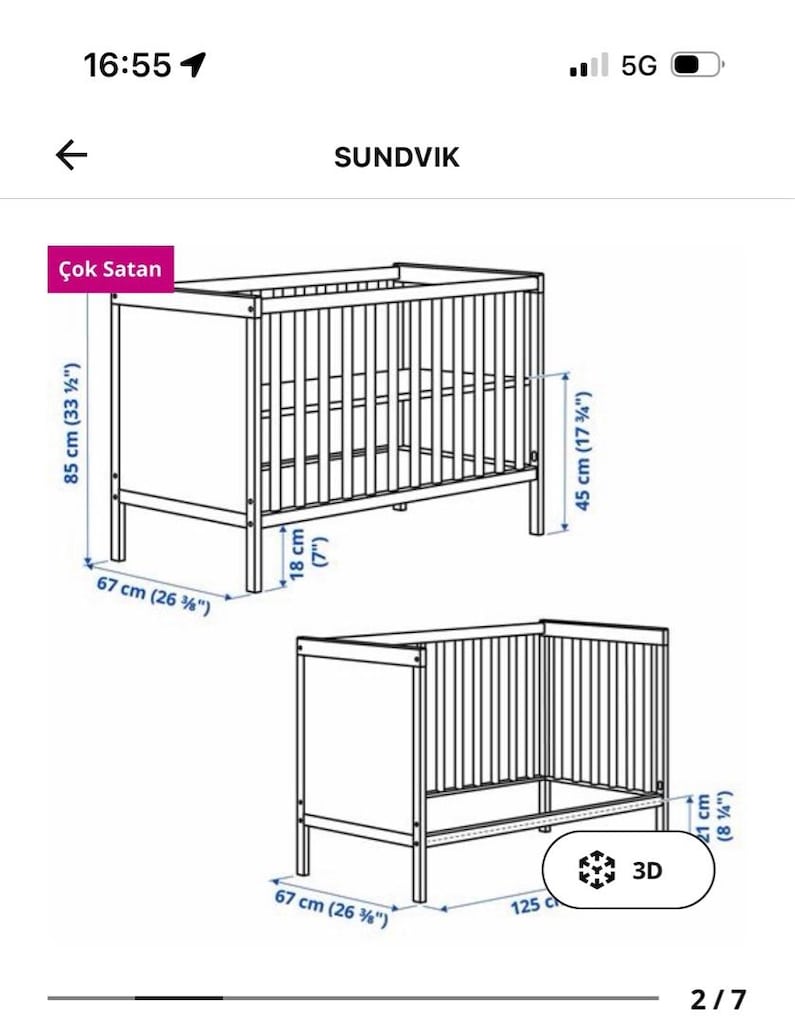 Ikea beşik - 2
