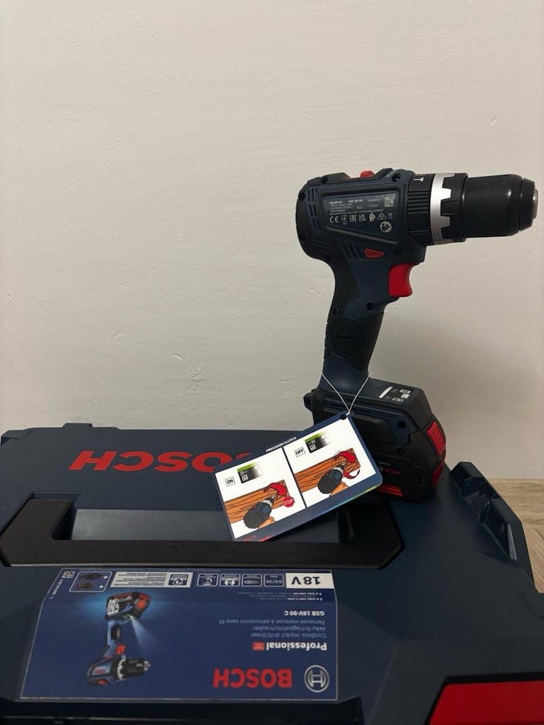 Bosch Profesyonel Darbeli Vidalama • Çift Bataryalı 4.0Ah - 5