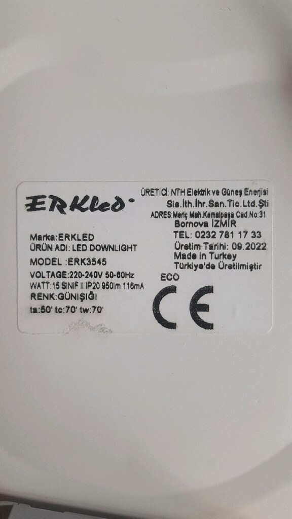 Sıva Altı Led Panel Lamba / Spot Armatür - 4