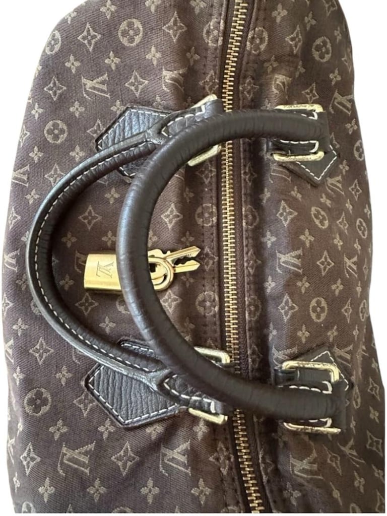 Louis Vuitton mini lin Speedy 30. - 5