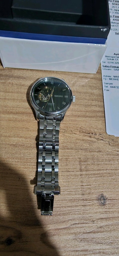 Seiko Presage Automatic Saat 10 defa bile takılmadı sıfır ayarında - 5