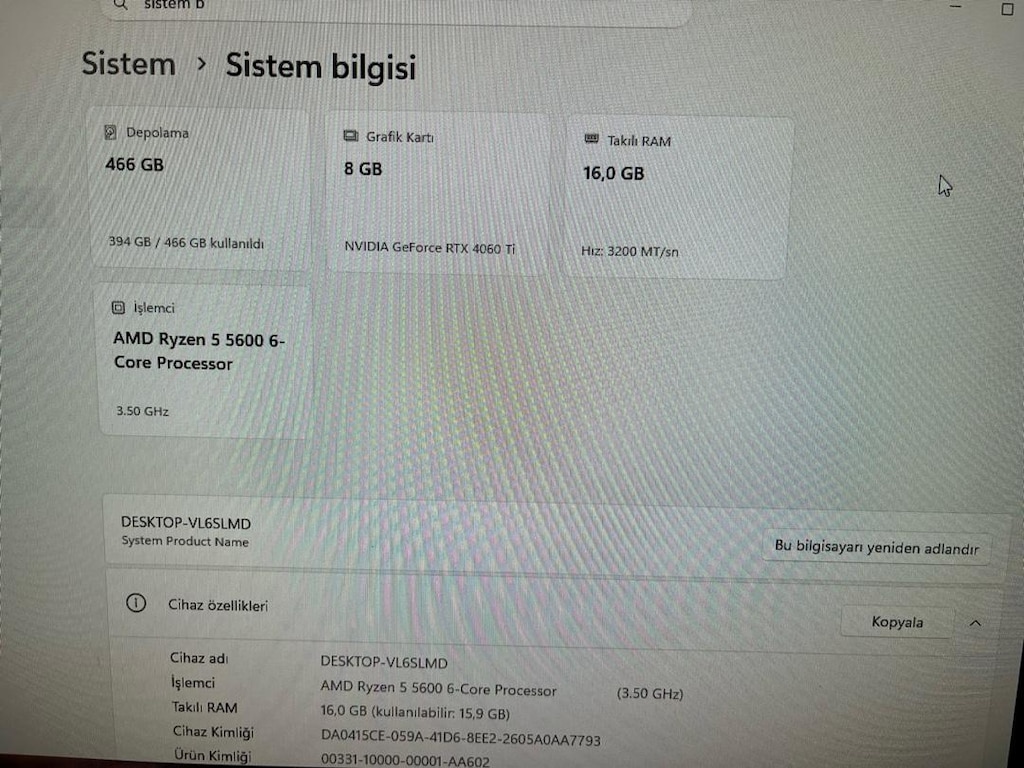 TEMİZ GAMİNG PC - 3