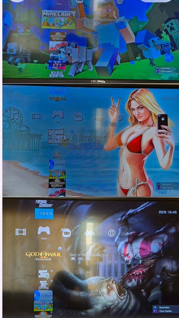 PS3 SLİM/2 SIFIR KOL/20 OYUN/TAMİRSİZ/SORUNSUZ/TEMİZ - 20