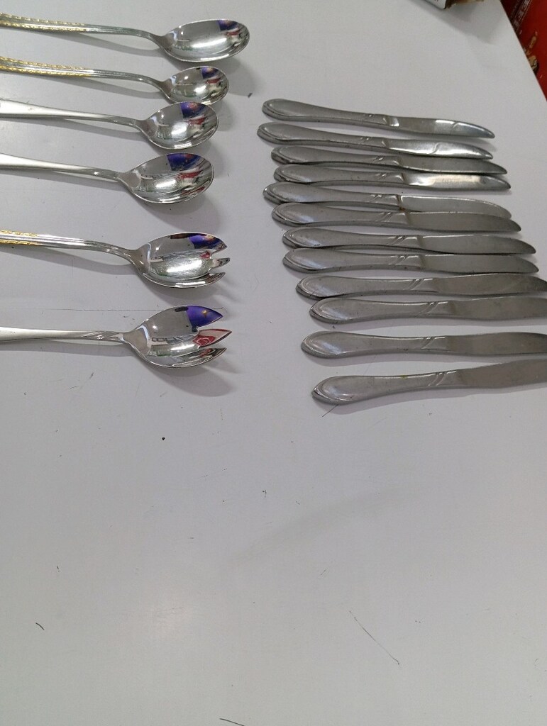 12 PARÇA MERT MARKA BIÇAK SETİ VE 6 PARÇA SERVİS KAŞIĞI - 3
