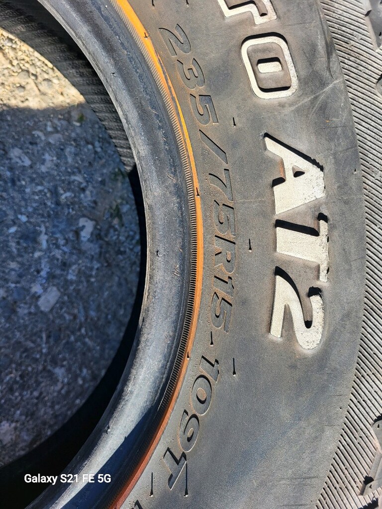 2 ADET 235 75 15 LASTİK SAGLAM - 5
