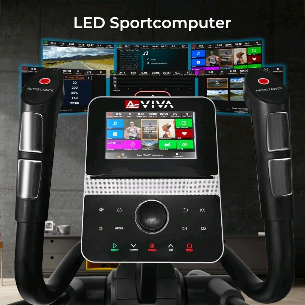 ASViva E3 Profesyonel Eliptik Bisiklet ADRESE TESLİM KURULUM DAİL - 9