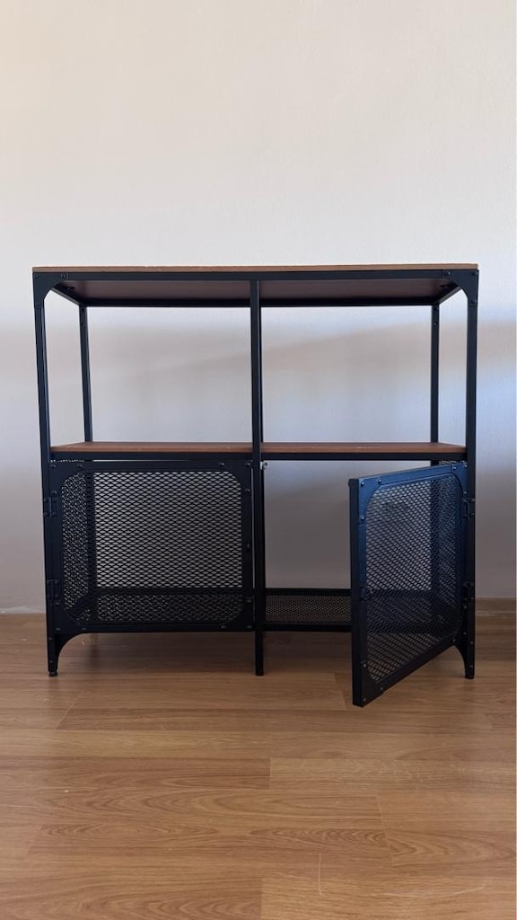 FJÄLLBO Ikea açık raf ünitesi, siyah, 100x95 cm - 9