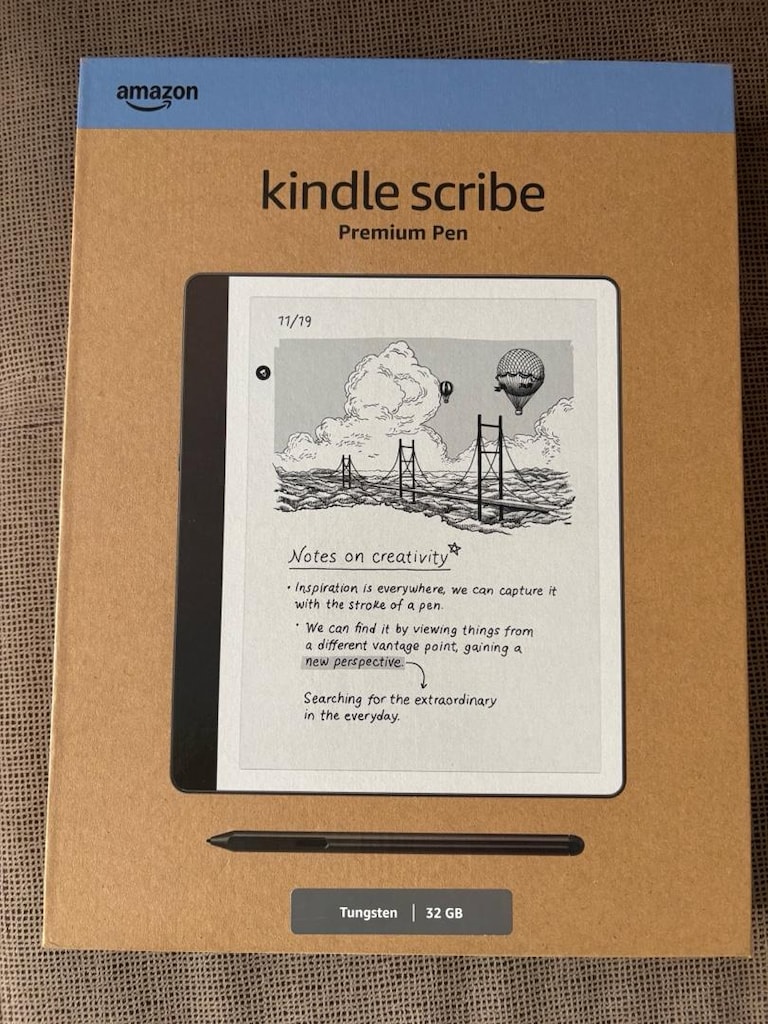 Sıfır Kapalı Kutu Amazon Kindle Scribe 2024-32GB+Premium Pen-Faturalı