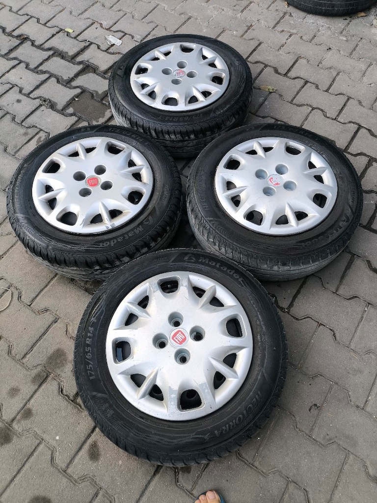14" TENEKE JANT LASTİK KAPAK TAKIM 4*100 - 6
