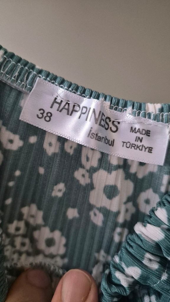 ince askılı elbise - 6