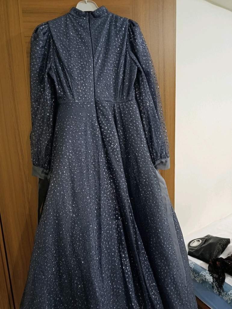 prenses model nişan elbisesi - 6