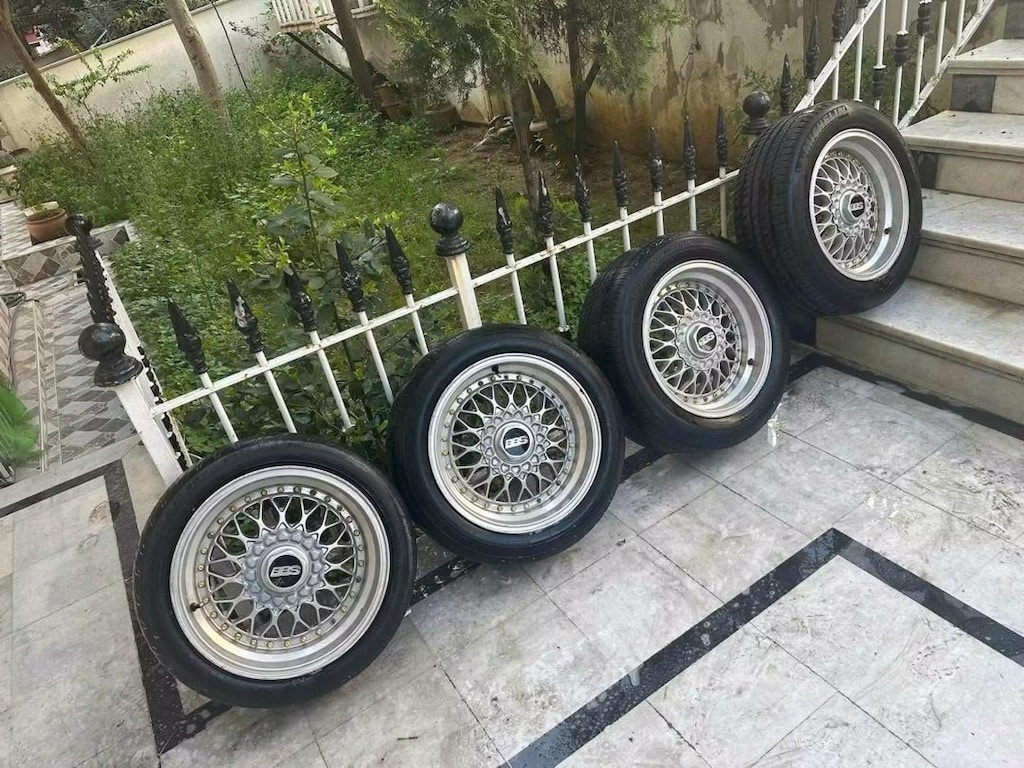 SPORT BBS RS 2 ÇELİKJANT lastik1.adt 1.Adt Michelin petlas 215.55.16 - 4