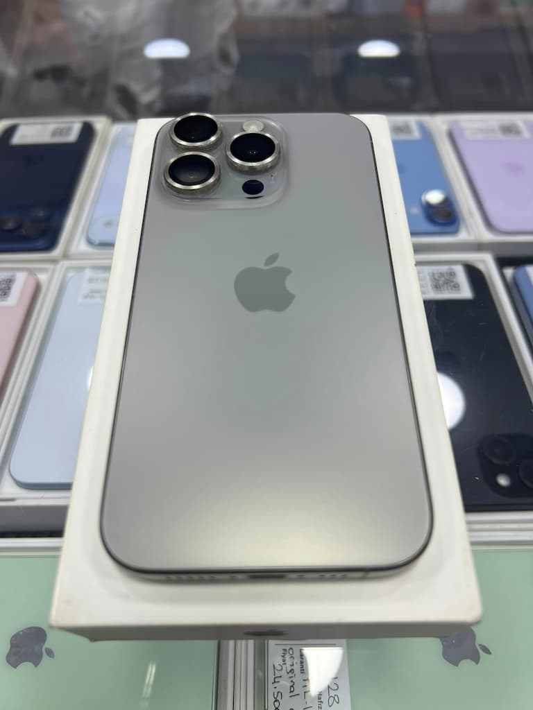 İPHONE 15 PRO- 128GB - PİL 88- HATASIZ-APPLE TR CİHAZI - 3