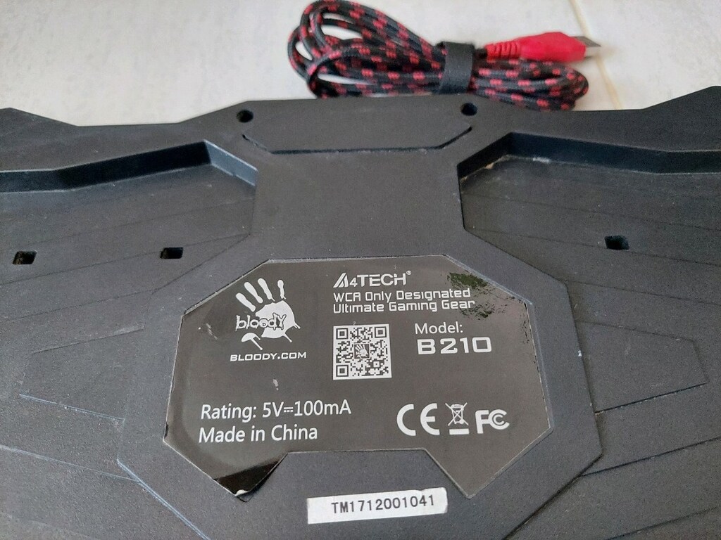 A4 Tech Q türkçe klavye usbli Işıklı 5 kademeli - 9