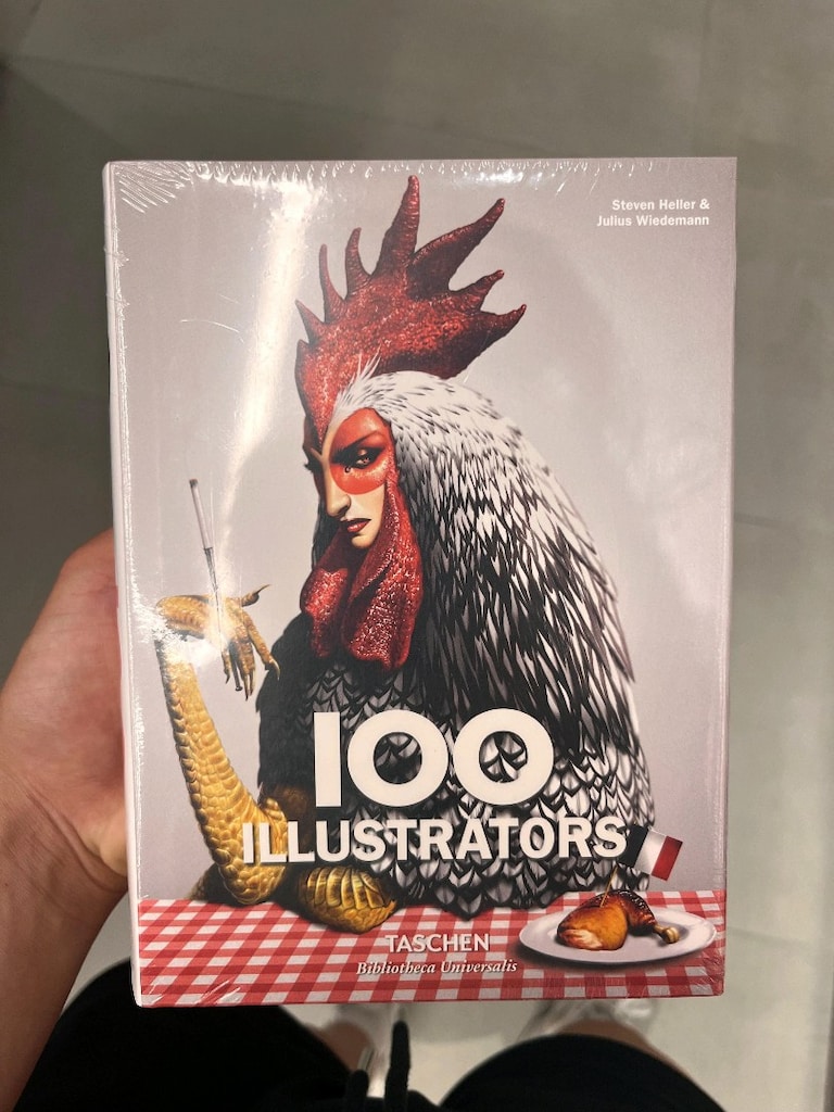 100 Illustrators İngilizce Sanat Art Kitap - 3