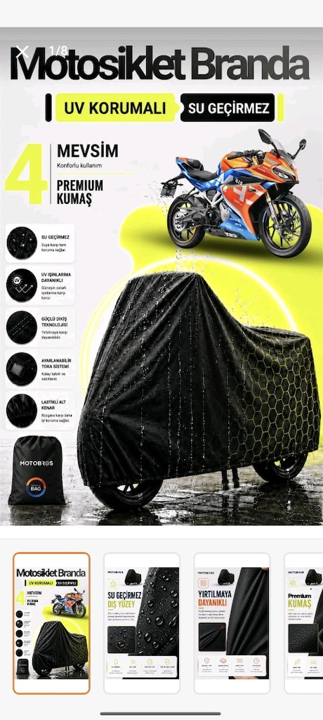 Moto Malzemeleri İntercom Dahil - 6