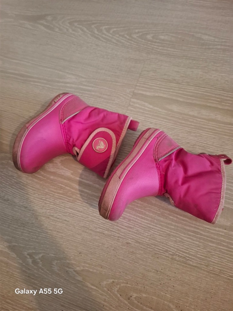Crocs kiz cocuk cizme C6 22 23 Numara - 3