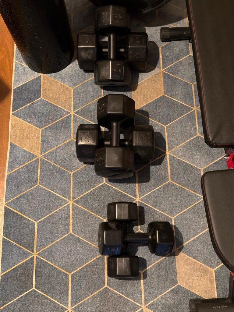 Home Gym Equipment Bundle Includes - 3