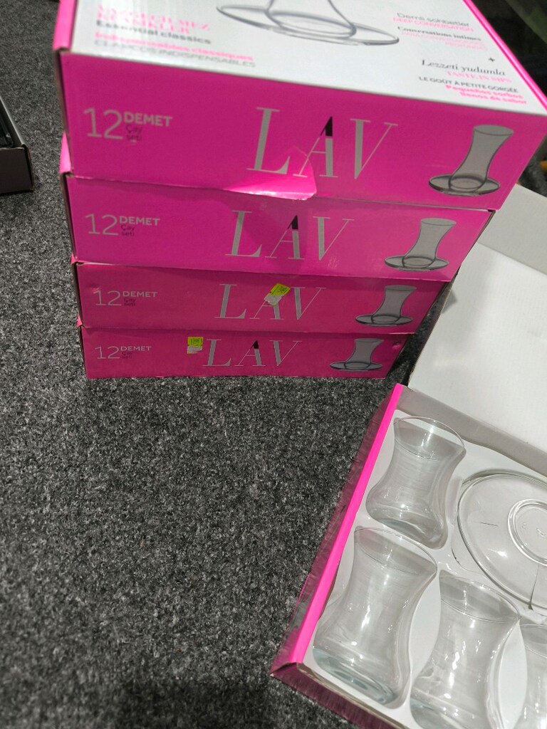 Lav 60 parça çay bardağı takımı 5ku - 3