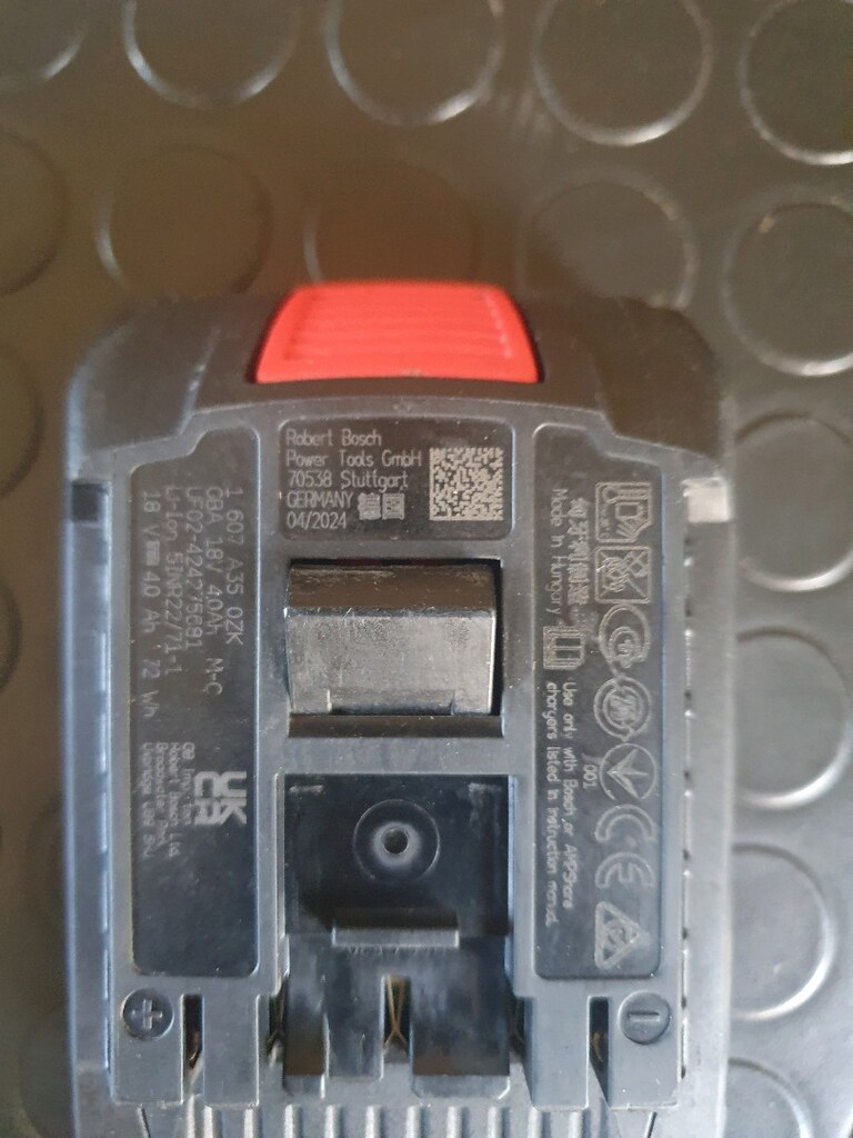 Bosch pro core 4ah yedek akü - 4