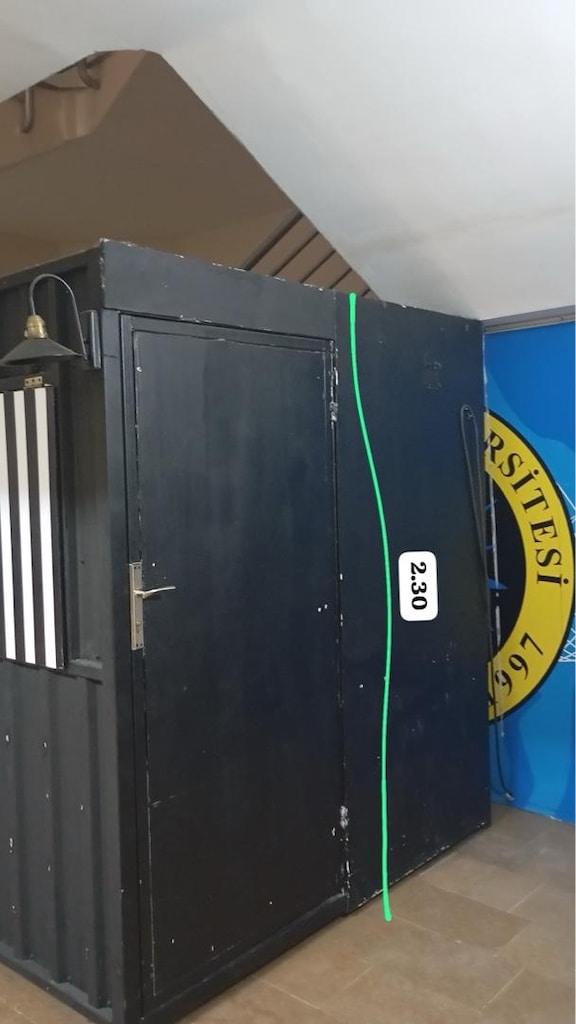 Satılık Taşınabilir Büfe Konteyner - 3.20 x 2.03 m - 5