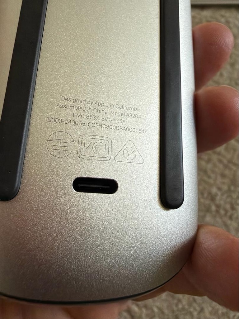 Apple Touch ID klavye ve siyah mouse - 4