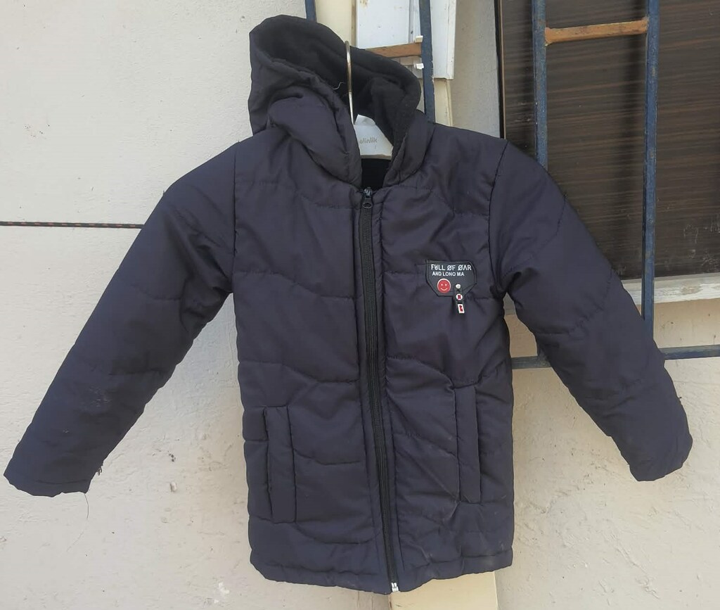 çocuk puf şişme mont