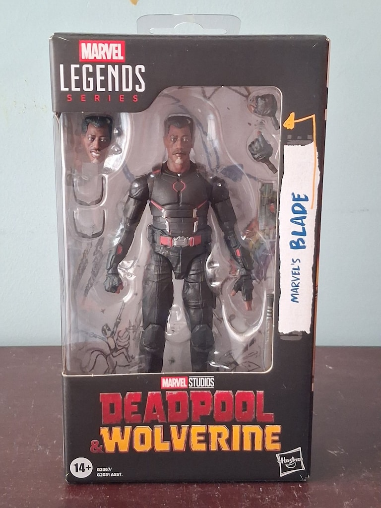 iki adet deadpool iki adet wolverine ve bir adet blade aksiyon figür - 4