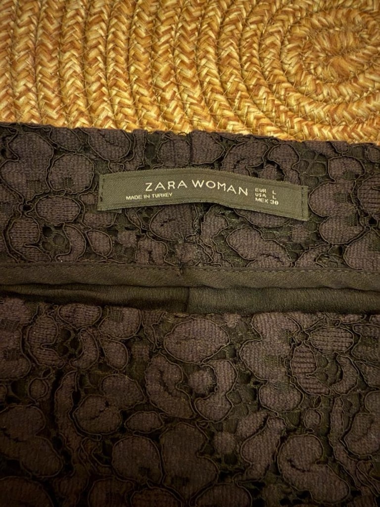 zara siyah dantel etek - 5
