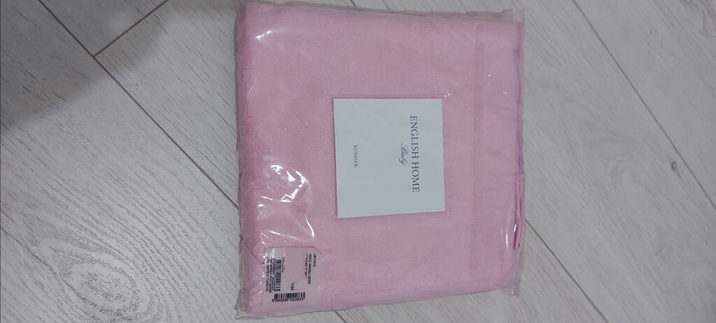 English Home Pembe Kundak Havlu 70x70 - 2