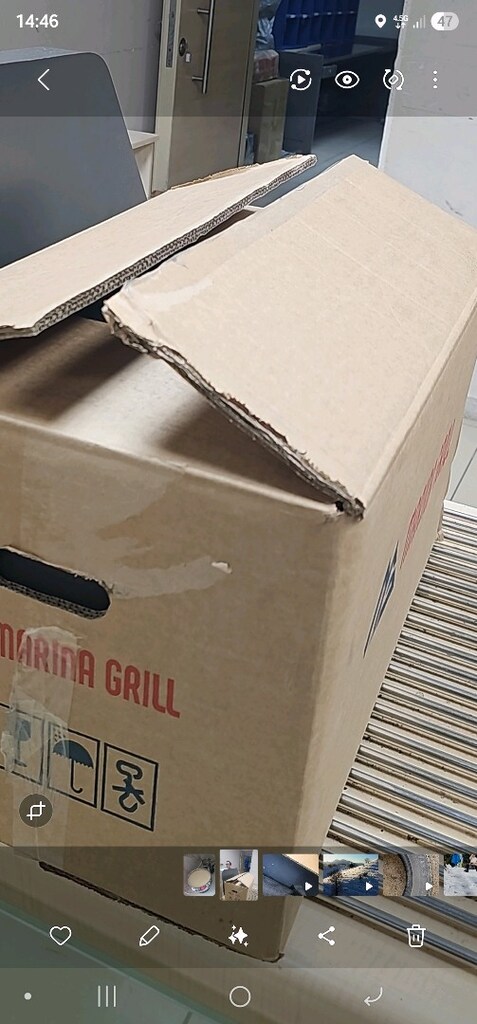 marina grill kamp sobası 2 kere kullanildi - 2