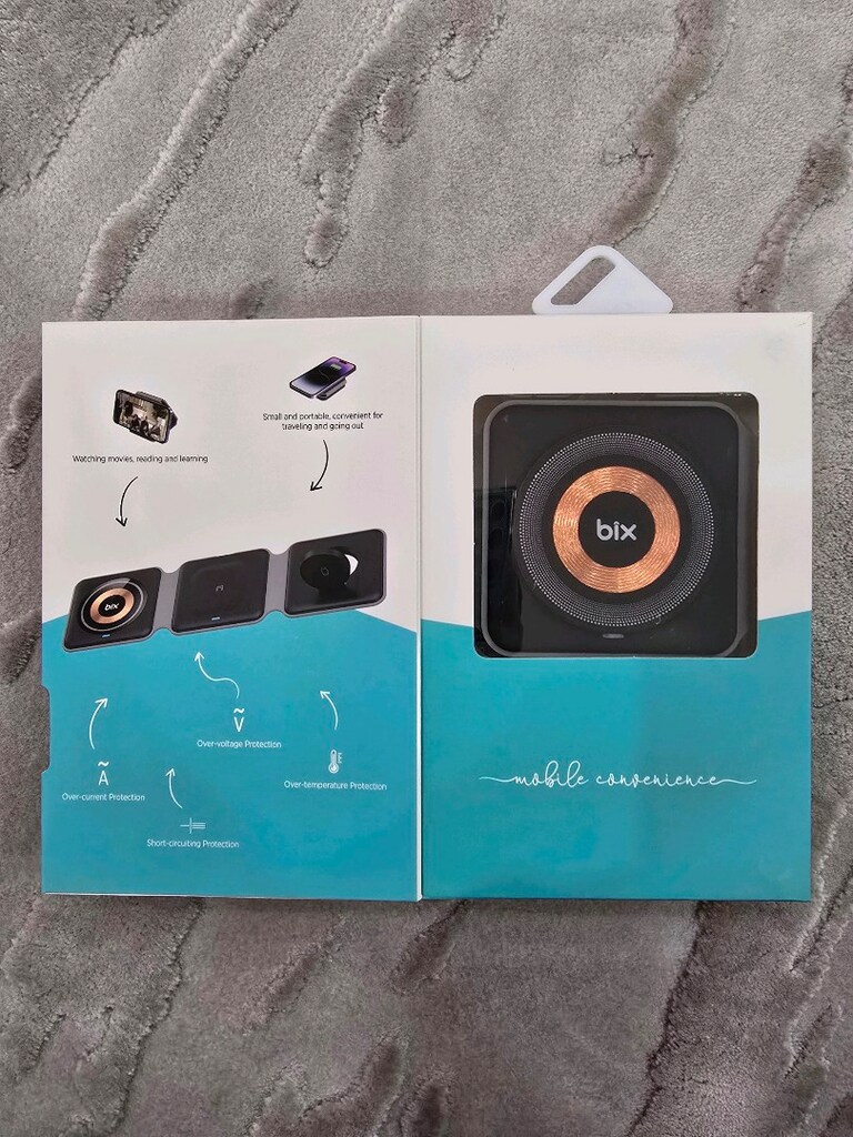 Bix 3’ü 1 Arada Kablosuz Şarj Cihazı - 4