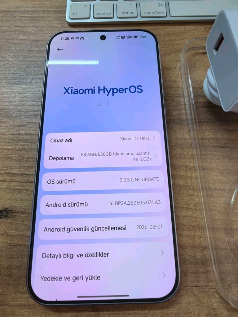 XiaoMi 17 Ultra Global Server Kayıtlı 512 GB 100W Orjinal Şarj Ve kılf - 3