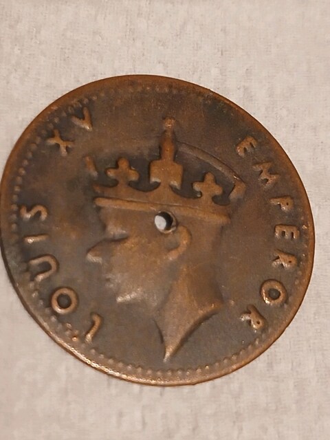 XIV. Louis 14. Louis hatıra parası