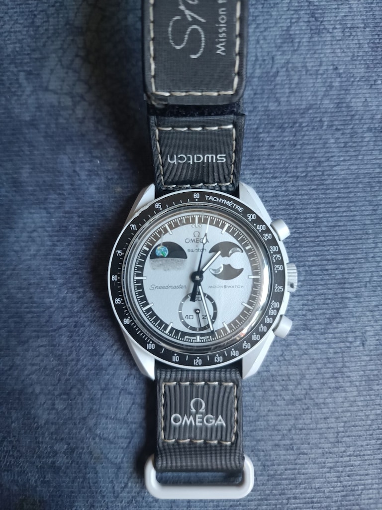 Swatch x Omega Mission To Earthphase Saat - 4