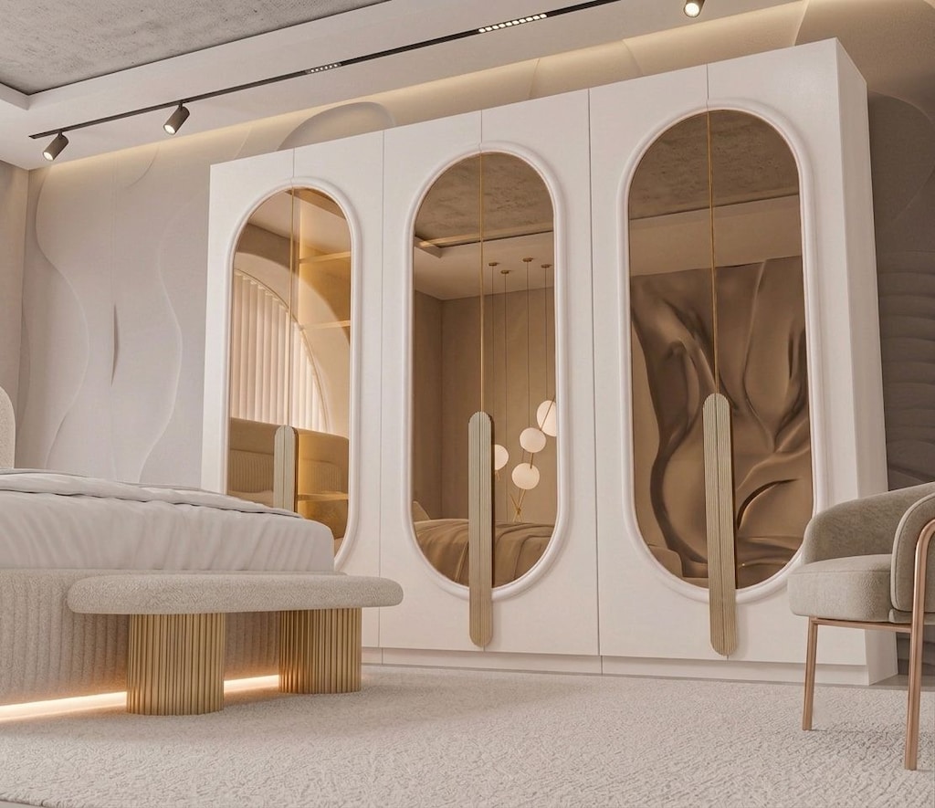 Sıfır, %100 MDF , 6 Kapılı Gardırop - Aytaşı - 3