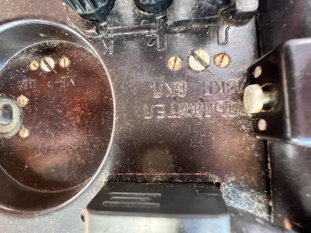 Orijinal 1978 Üretimi TAP-67 Sahra Telefonu Bakalit Kasa, Manyetolu - 6